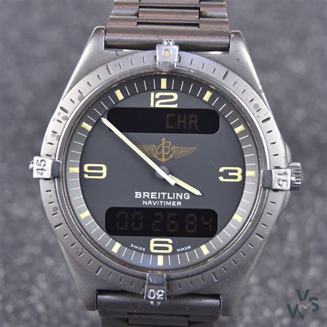 breitling watches 1990|Breitling aerospace watch history.